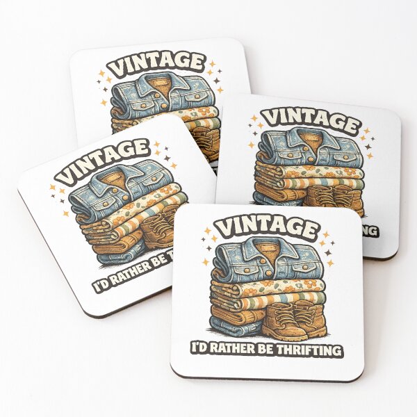 Item preview, Vintage I’d Rather Be Thrifting designed and sold by MKProjekty.