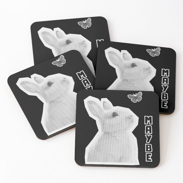 Item preview, Maybe Pixel Bunny and Butterfly Art designed and sold by UUniqueIImprint.