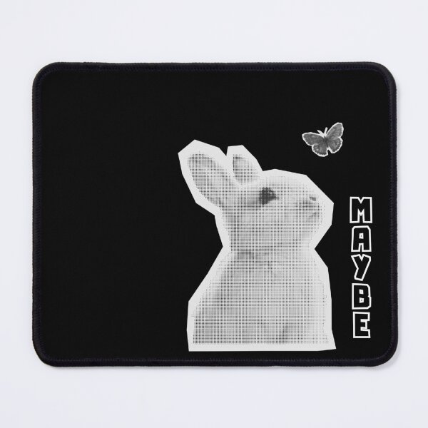 Item preview, Maybe Pixel Bunny and Butterfly Art designed and sold by UUniqueIImprint.