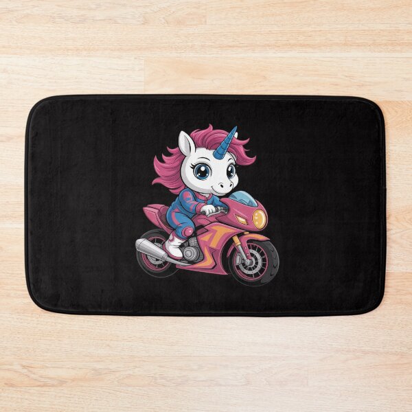 Item preview, Unicorns Motorcyclist Motorcycle Unicorn designed and sold by Vexat062Art.