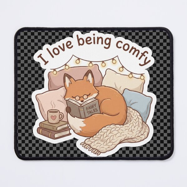 Item preview, Cute I love being Comfy design designed and sold by Vintage Designs +.