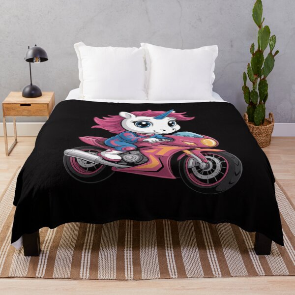 Item preview, Unicorns Motorcyclist Motorcycle Unicorn designed and sold by Vexat062Art.