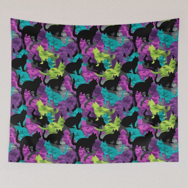 Item preview, Unique Luxurious Cat Camo Pattern  - Secret Santa Gifts designed and sold by RoyalStarsPatts.