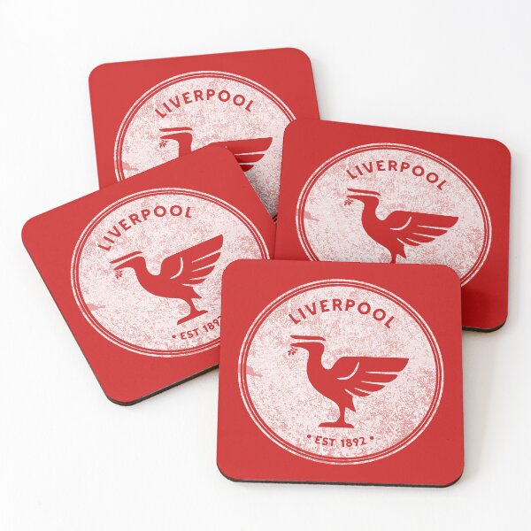 Item preview, Liverpool Liverbird BIG Vintage Retro RED T-Shirt designed and sold by Red-since-1892.
