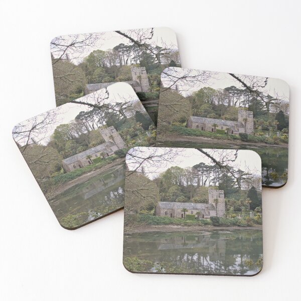 Item preview, Church in Reflection; St Just in Roseland, Cornwall designed and sold by Cissa King Photography.