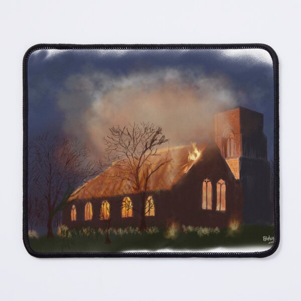 Item preview, All Saints Church Fire 1949 designed and sold by BrianHat-Art.