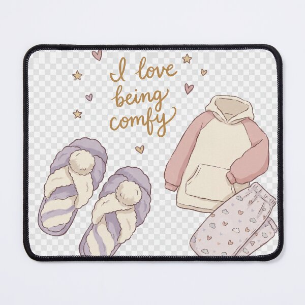 Item preview, f Cute I love being Comfy design designed and sold by Vintage Designs +.