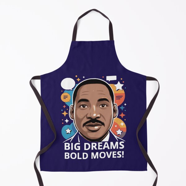 Item preview, Produkt z mottem na Birthday of Martin Luther King Jr.- BIG DREAMS, BOLD MOVES! designed and sold by Gadget80.