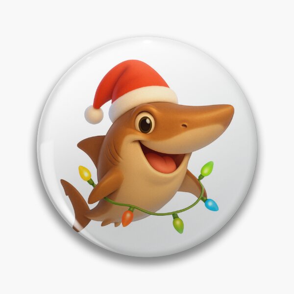 Item preview, Christmas Bronze Whaler Shark designed and sold by Sillytoe.