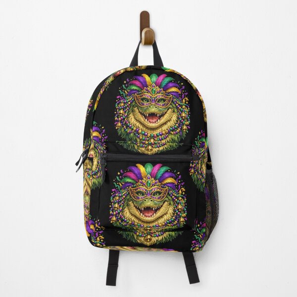 Item preview, Mardi Gras Crocodile Funny New Orleans designed and sold by Ali-printshop.