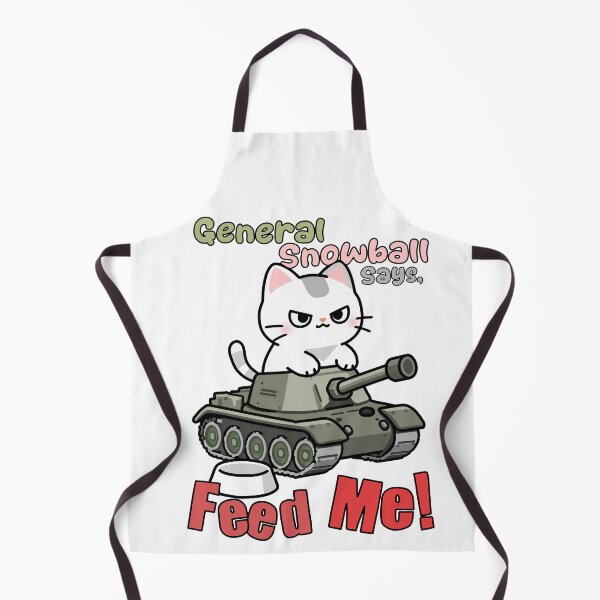 Item preview, General Snowball Says, Feed Me! - Hungry Cat designed and sold by Really Bad Art.