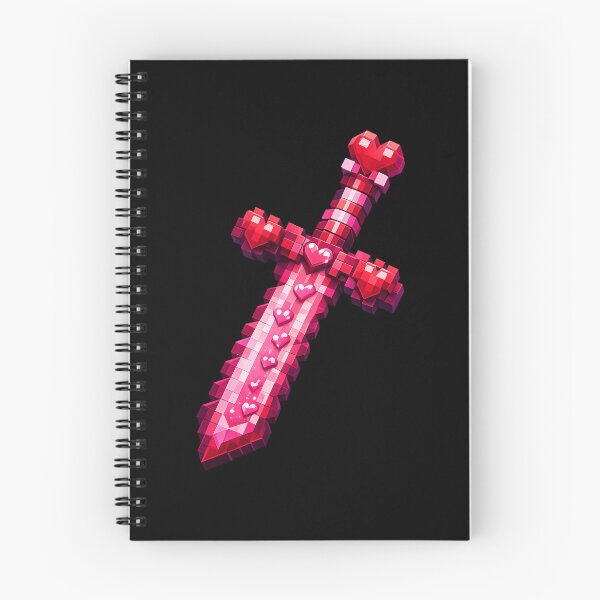 Item preview, Minecraft Heart Love Sword designed and sold by DibujandoPorfa.