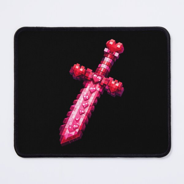 Item preview, Minecraft Heart Love Sword designed and sold by DibujandoPorfa.