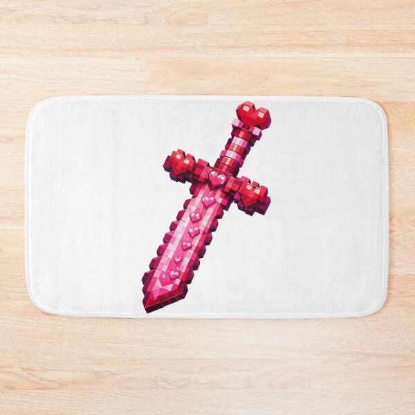 Item preview, Minecraft Heart Love Sword designed and sold by DibujandoPorfa.