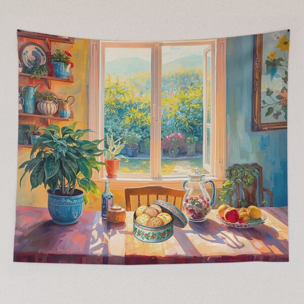 Item preview, Sunlit Kitchen Interior Design designed and sold by Modern-Tropical.