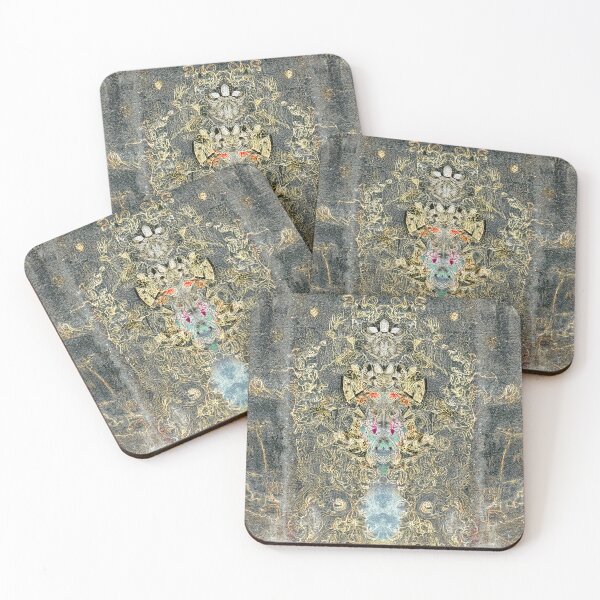 Item preview, Dual phase devas - charcoal and gold designed and sold by DreaMground.