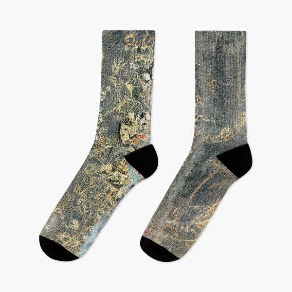 Item preview, Dual phase devas - charcoal and gold designed and sold by DreaMground.