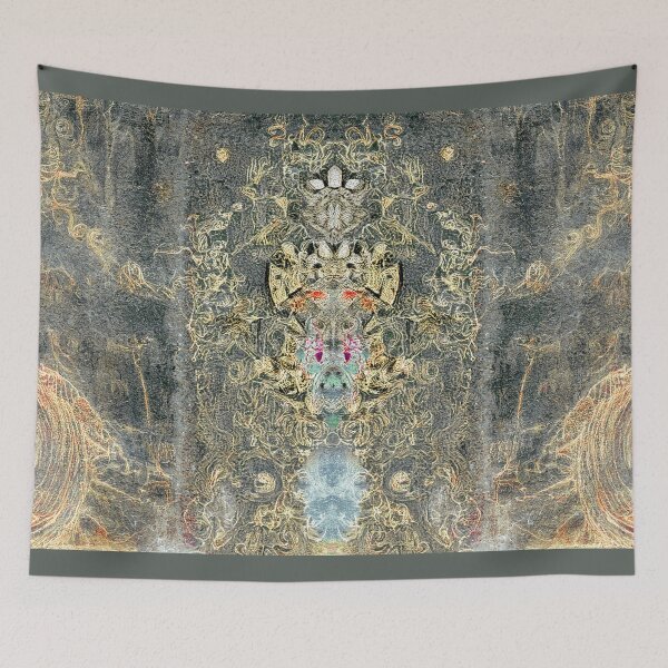 Item preview, Dual phase devas - charcoal and gold designed and sold by DreaMground.