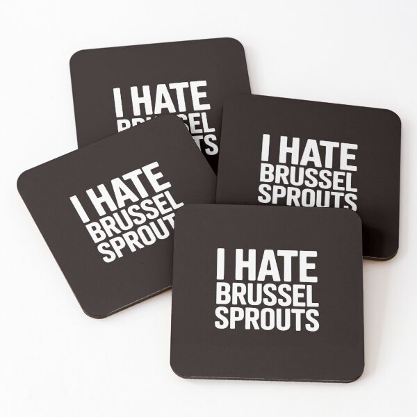 Item preview, I Hate Brussel Sprouts Vegetable Food designed and sold by MichaelStalkas.