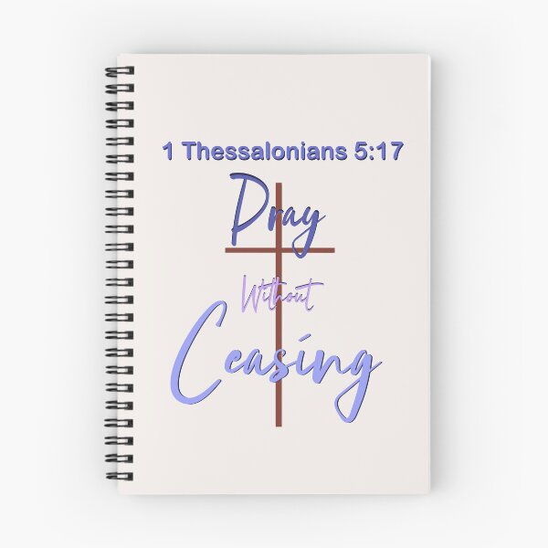 Item preview, Pray without Ceasing Bible verse designed and sold by DonnaRaquel.