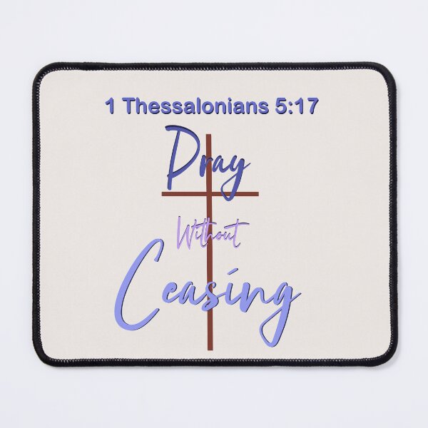 Item preview, Pray without Ceasing Bible verse designed and sold by DonnaRaquel.