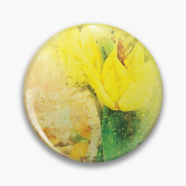 Item preview, Yellow Tulip Scatter designed and sold by Kay Brewer.