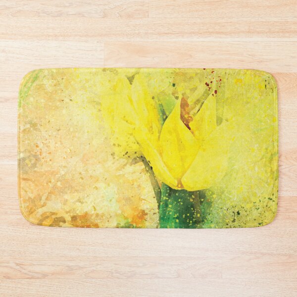 Item preview, Yellow Tulip Scatter designed and sold by Kay Brewer.