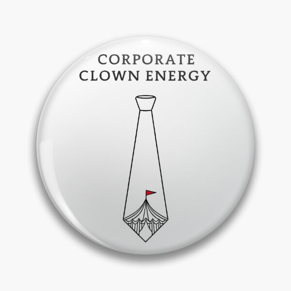 Item preview, Corporate Clown Energy Tie designed and sold by Last-Brain-Cell.