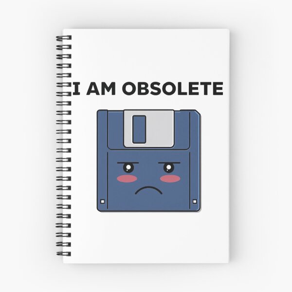 Item preview, I Am Obsolete Sad Floppy Disk designed and sold by Last-Brain-Cell.