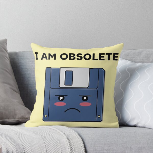 Item preview, I Am Obsolete Sad Floppy Disk designed and sold by Last-Brain-Cell.
