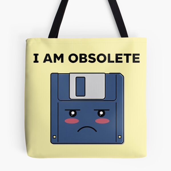 Item preview, I Am Obsolete Sad Floppy Disk designed and sold by Last-Brain-Cell.