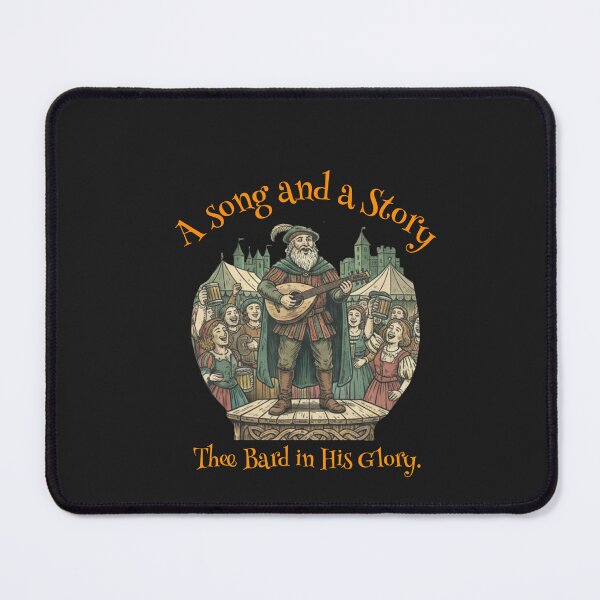 Item preview, Bard Core, song and a story design designed and sold by spinningvisions.
