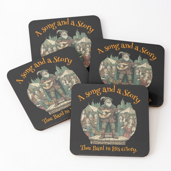 Item preview, Bard Core, song and a story design designed and sold by spinningvisions.