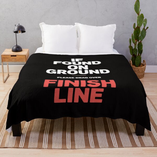 Item preview, If Found On Ground Please Drag Over Finish Line - Runner designed and sold by HudsonErik.