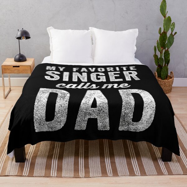 Item preview, My Favorite Singer Calls Me Dad Father's Day Dad Joke designed and sold by Gogetgiggles.