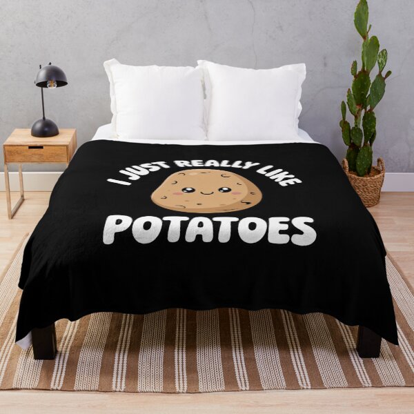 Item preview, I Just Really Like Potatoes - Cute Potato designed and sold by LindseyKris.