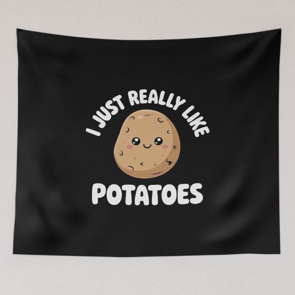 Item preview, I Just Really Like Potatoes - Cute Potato designed and sold by LindseyKris.