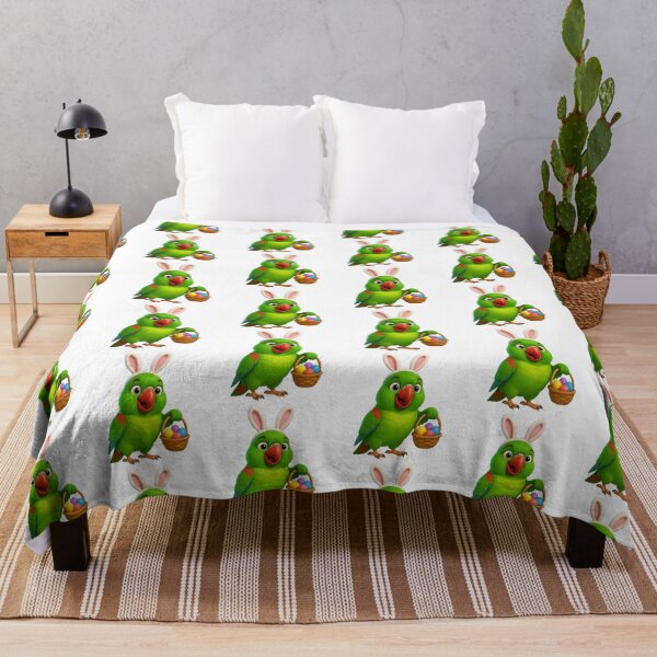 Item preview, Easter Alexandrine Parakeet designed and sold by Sillytoe.