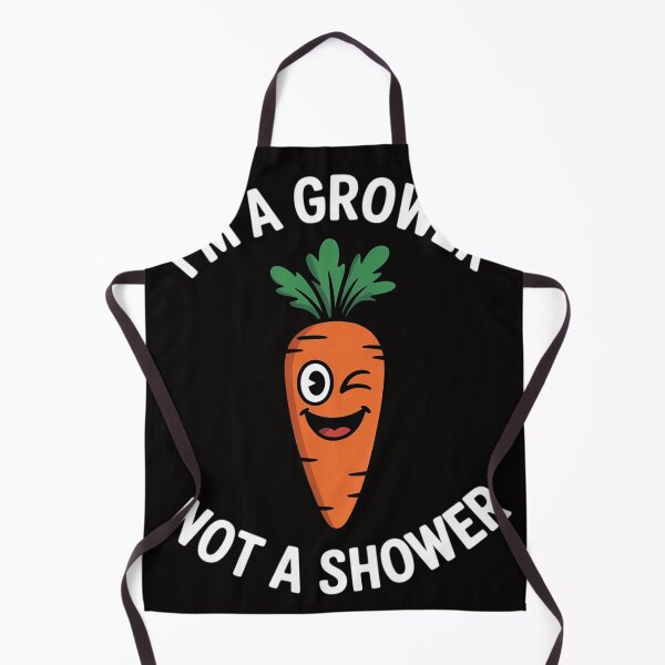 Item preview, I'm A Grower Not A Shower Carrot Sex Joke designed and sold by HudsonErik.
