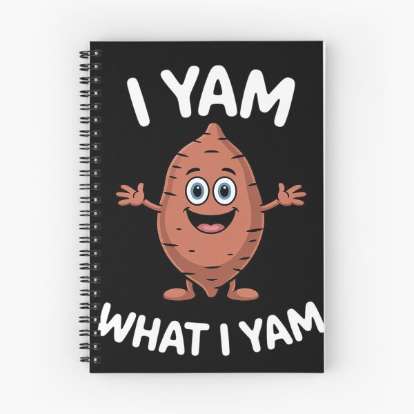 Item preview, I Yam What I Yam - Dancing Sweet Potato Thanksgiving designed and sold by LindseyKris.