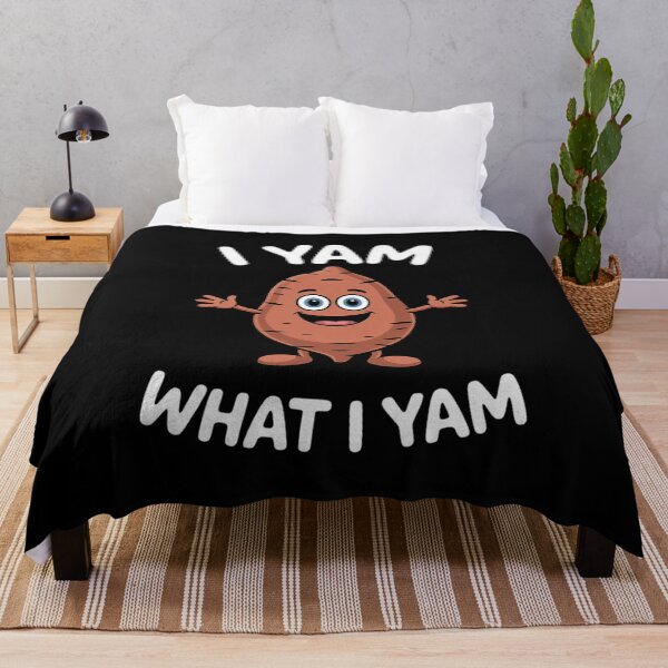Item preview, I Yam What I Yam - Dancing Sweet Potato Thanksgiving designed and sold by LindseyKris.