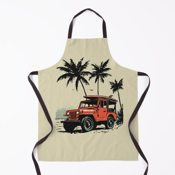 Item preview, Vintage 4x4 CJ 5 Beach Surf Truck designed and sold by blackdogshop.