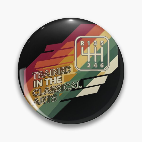 Item preview, Trained In The Classical Arts Funny Manual Transmission Stick Shift designed and sold by w66aboo.