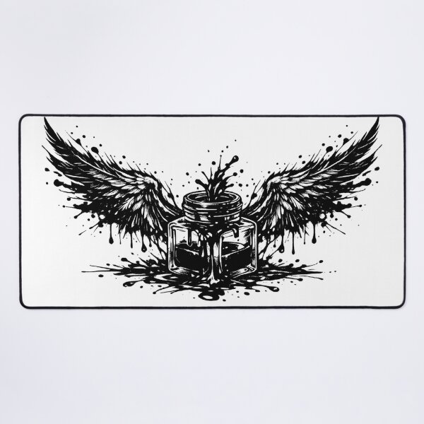 Item preview, Shadow Wings – Dark Angel Silhouette designed and sold by Mouraludia.