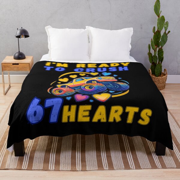 Item preview, I'm Ready to Crush 67 Hearts Funny Illustration designed and sold by StaticMood.