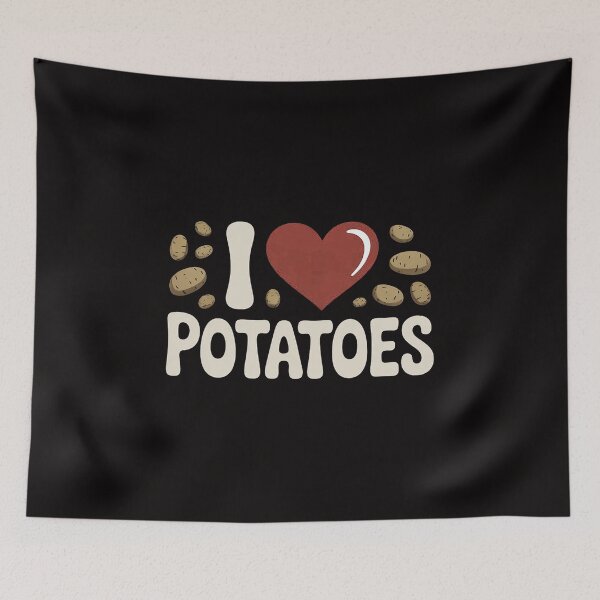 Item preview, I Love Heart Potatoes Lover Vegetable Food designed and sold by HudsonErik.