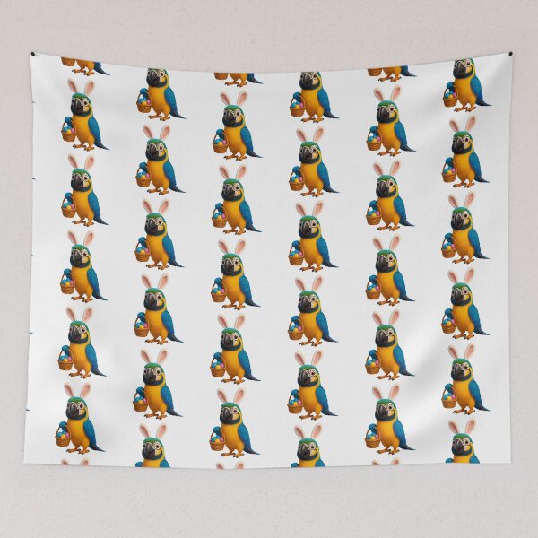 Item preview, Easter Blue and Gold Macaw designed and sold by Sillytoe.