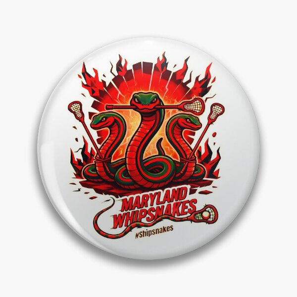 Item preview, Maryland Whipsnakes Illustrated Fan Design Lacrosse Lovers designed and sold by Designfordream.