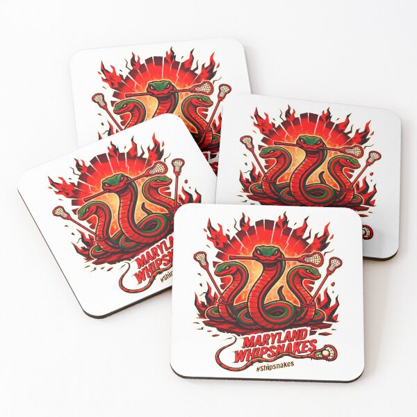 Item preview, Maryland Whipsnakes Illustrated Fan Design Lacrosse Lovers designed and sold by Designfordream.