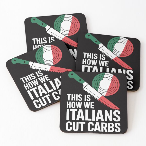 Item preview, Italian American - How Italians Cut Carbs Pizza Slice designed and sold by HudsonErik.